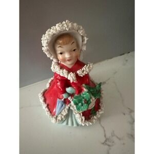 Vintage Christmas Angel with Basket (Blume?)